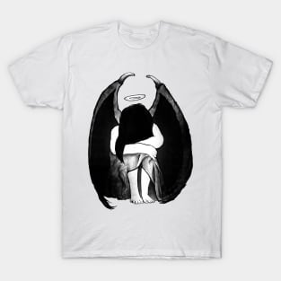 Sad little demon girl T-Shirt